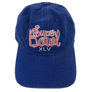 Super Bowl XLV Steelers vs Packers North Texas 2011 Reebok Adjustable Blue Cap